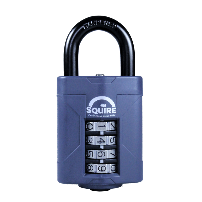 L32401 - SQUIRE CP50 Series 50mm Steel Shackle Combination Padlock