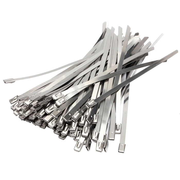 L32434 - HAYDON MARKETING Stainless Steel Cable Ties 100 Pack