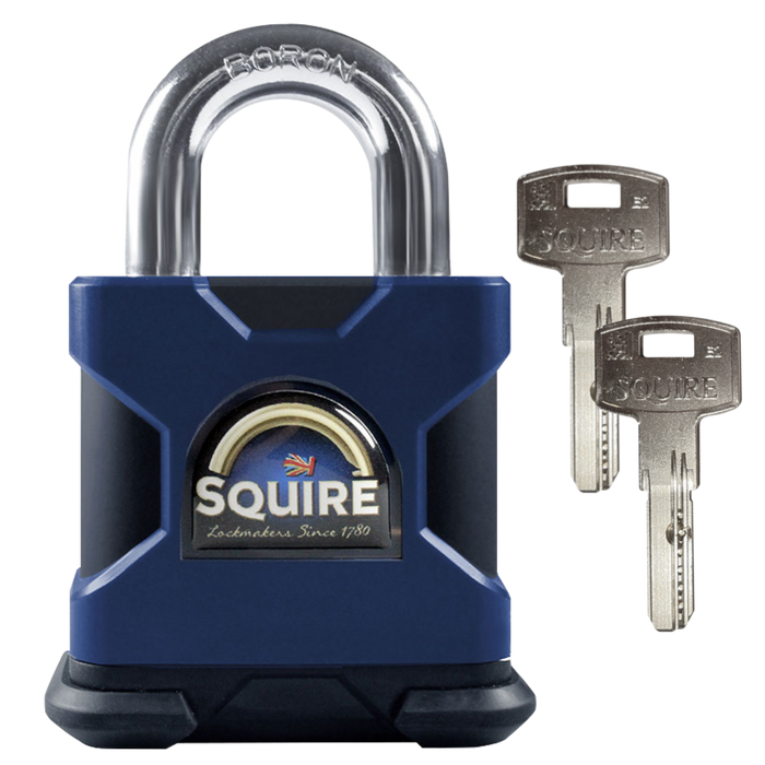 L32571 - SQUIRE SS50S Elite Dimple Cylinder Open Shackle Padlock