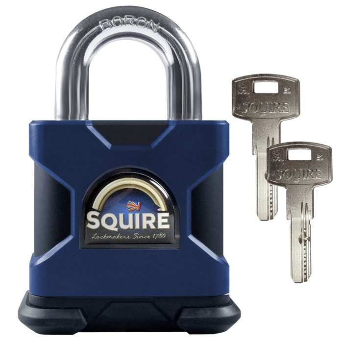 L32573 - SQUIRE SS65S Elite Dimple cylinder Open Shackle Padlock