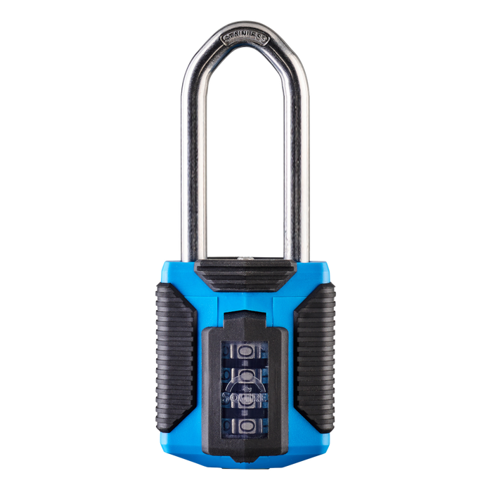 L32581 - SQUIRE CP50/ATLS - All Terrain Stainless Steel Shackle Combination Padlock
