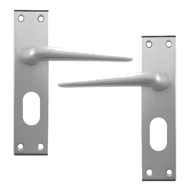 L4282 - DORTREND 4212 Shirley Plate Mounted Lever Lock Furniture