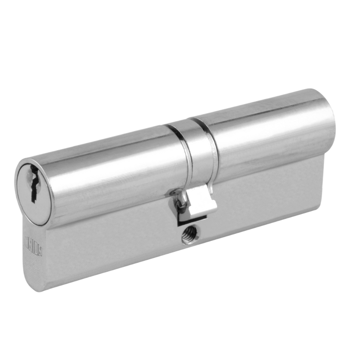 Union 2X18 5 Pin Euro Double Cylinder 41.2/41.2mm Satin Chrome