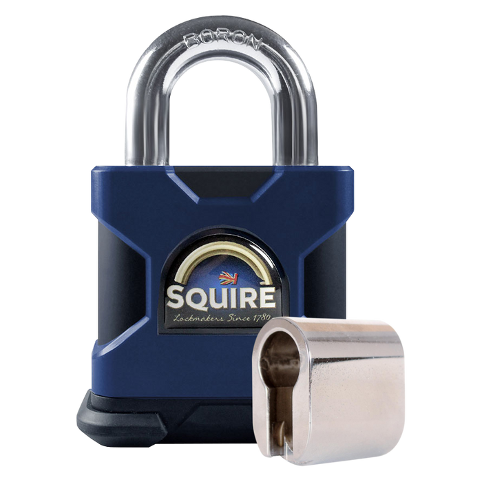 L8766 - SQUIRE SS EM Stronghold Open Shackle Padlock Body Only