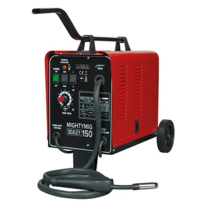 Professional Gas/No-Gas MIG Welder 150A 230V