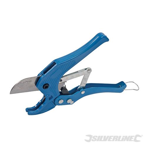MS137 Silverline Ratcheting Plastic Pipe Cutter