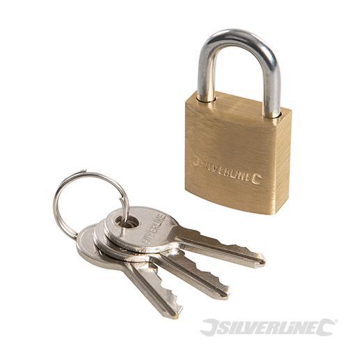 MSS01 Silverline Brass Padlock