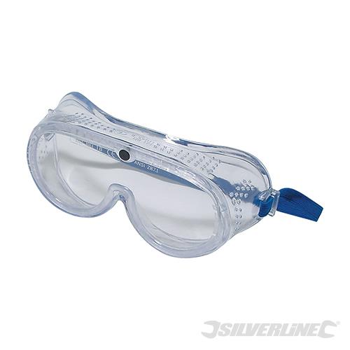 MSS160 Silverline Direct Safety Goggles