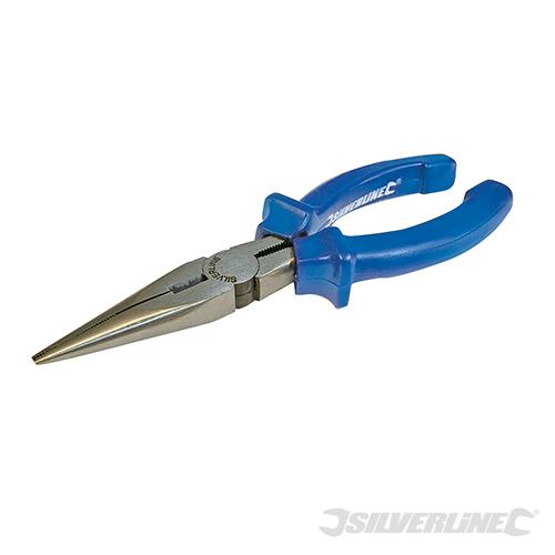 PL08 Silverline Long Nose Pliers