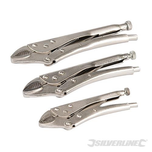 PL109 Silverline Self Locking Pliers Set 3pce