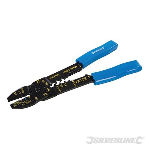 PL52 Silverline Crimping & Stripping Pliers