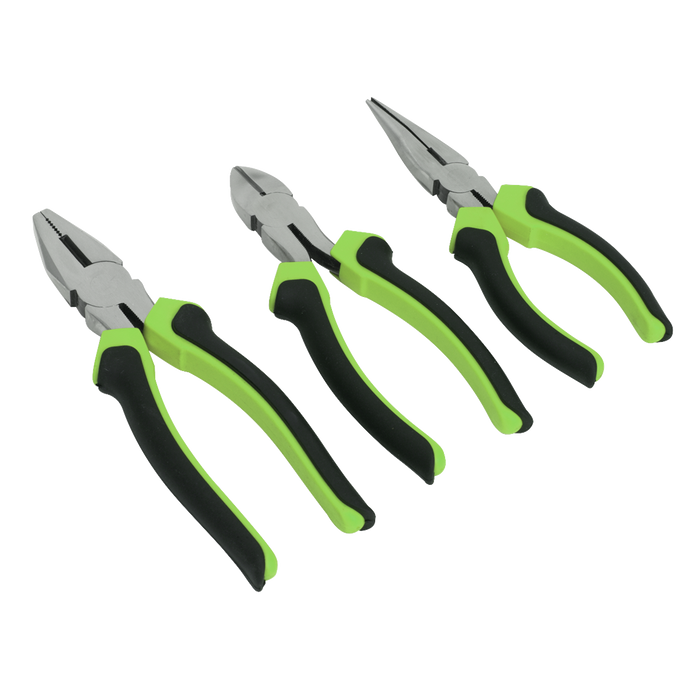 Comfort Grip Pliers Set 3pc