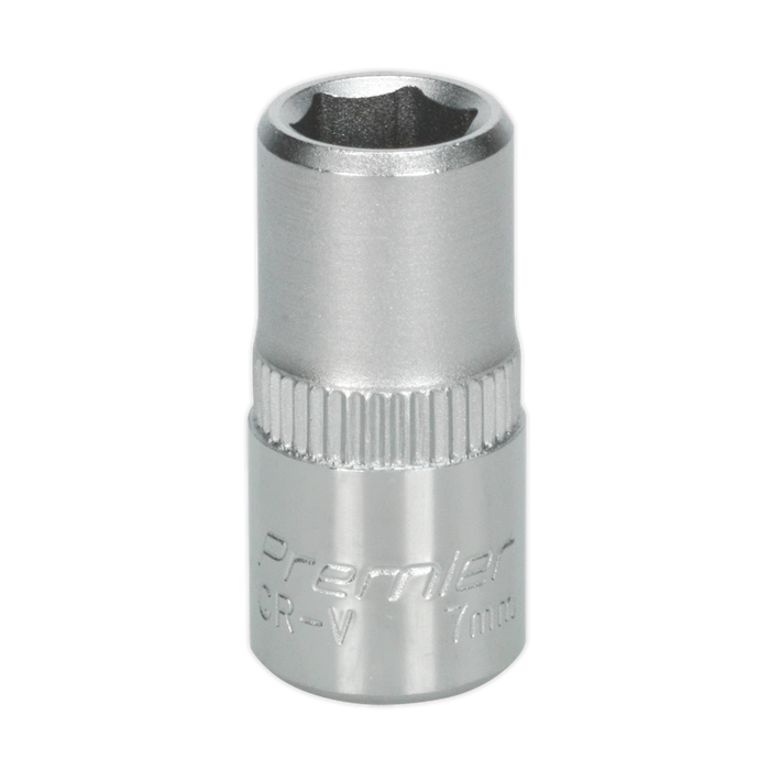 WallDrive® Socket 7mm 1/4"Sq Drive