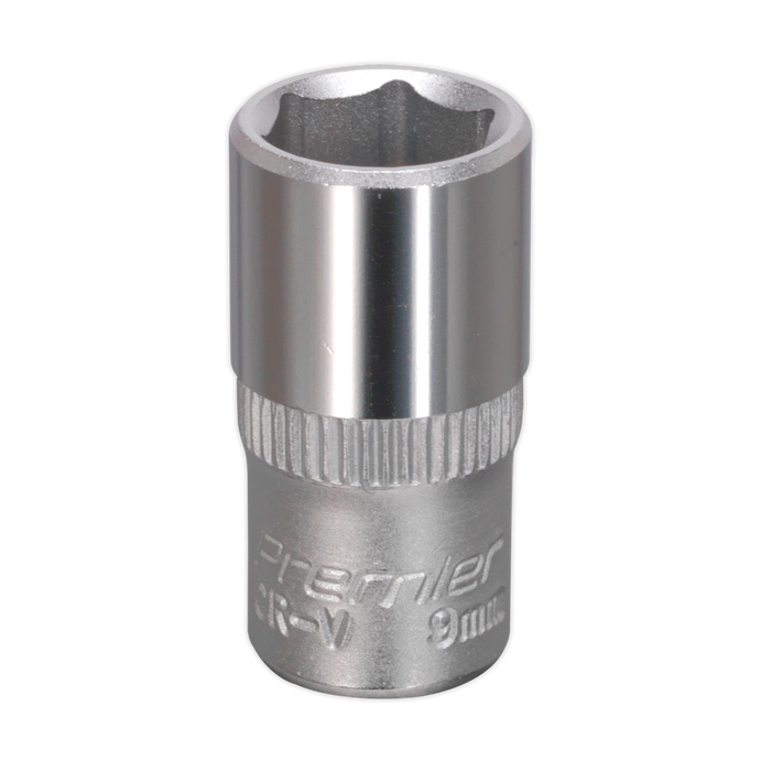 WallDrive® Socket 9mm 1/4"Sq Drive