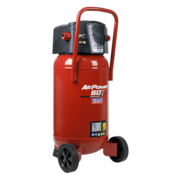 Compressor 50L Belt Drive 2hp Oil-Free