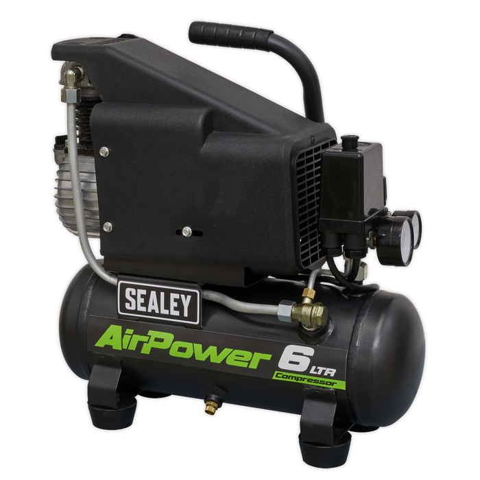 Air Compressor 6L Direct Drive 1hp