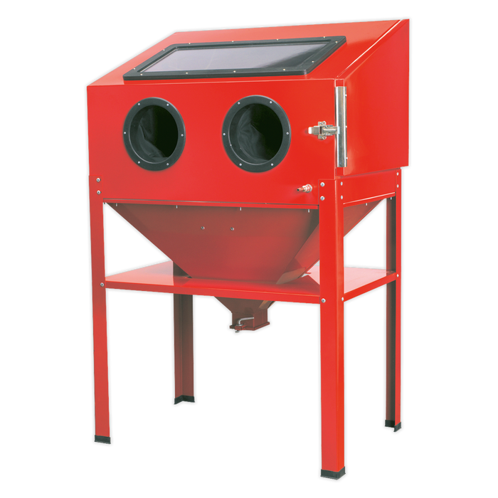 Shot Blasting Cabinet 890 x 570 x 1380mm