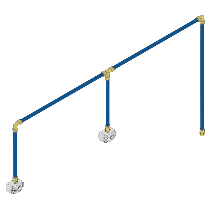 SharkBite® 12m 2-Drop Air Supply System Kit