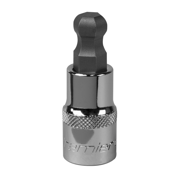 Ball-End Hex Socket Bit 12mm 1/2"Sq Drive