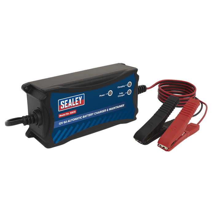 Battery Maintainer Charger 12V 6A Fully Automatic