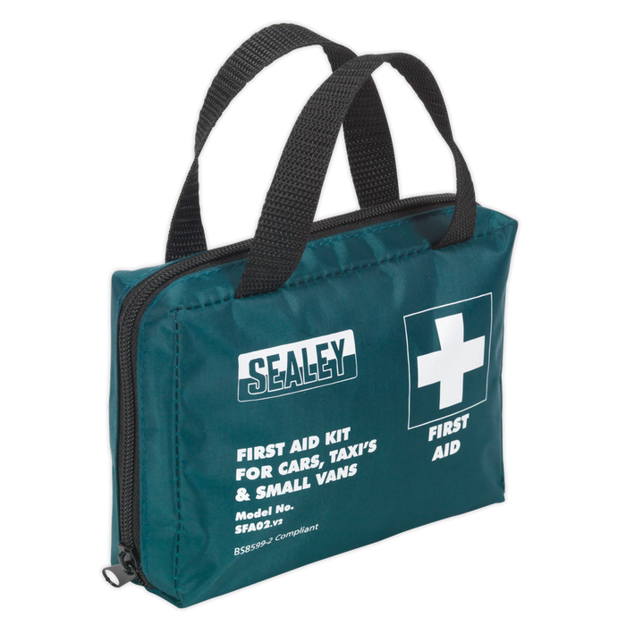 First Aid Kit Medium for Cars, Taxis & Small Vans - BS 8599-2 Compliant