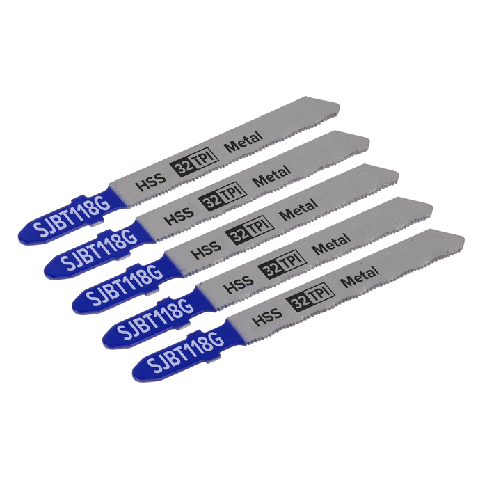 Jigsaw Blade Metal 75mm 32tpi - Pack of 5