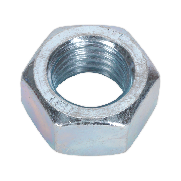 Steel Nut DIN 934 - M24 Zinc Pack of 5