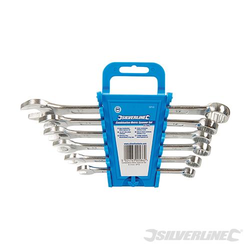 SP10 Silverline Combination Spanner Set 6pce