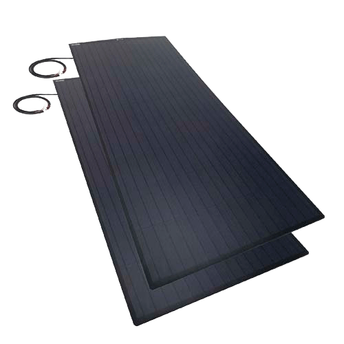 150wp Flexi PV Kit – Black – Rear Cable – Bulk Pac