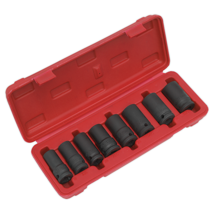 Locking Wheel Nut Removal Set 8pc 1/2"Sq Drive