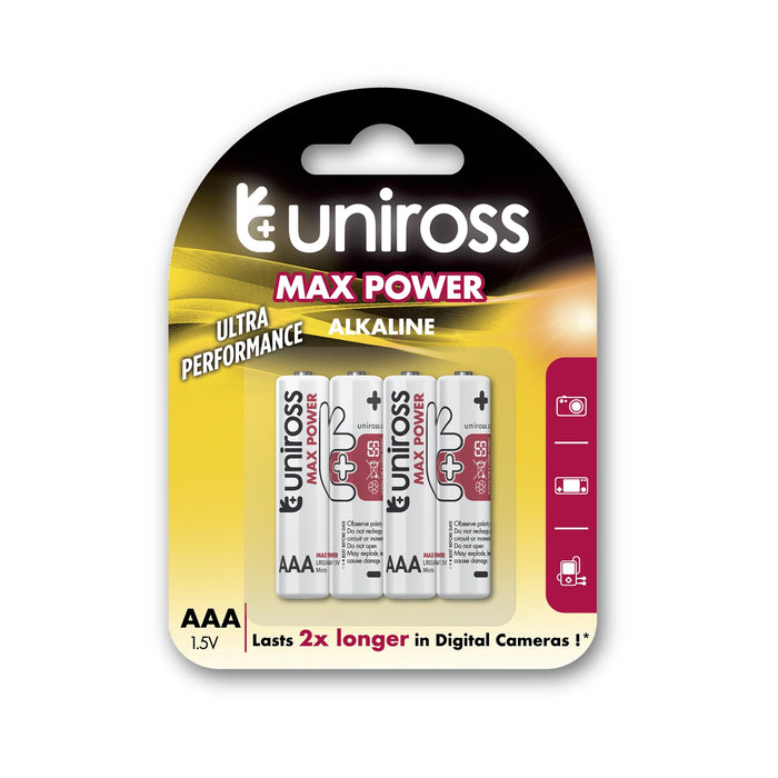 Uniross 1.5V AAA ALK MAX POWER (C4)