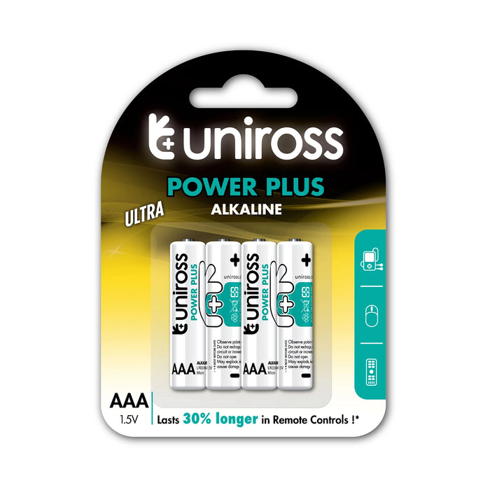 Uniross 1.5V AAA ALK POWER PLUS (C4)