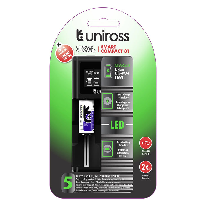 UNIROSS SMARTCHARGER COMPACT LCD 3T (2B)