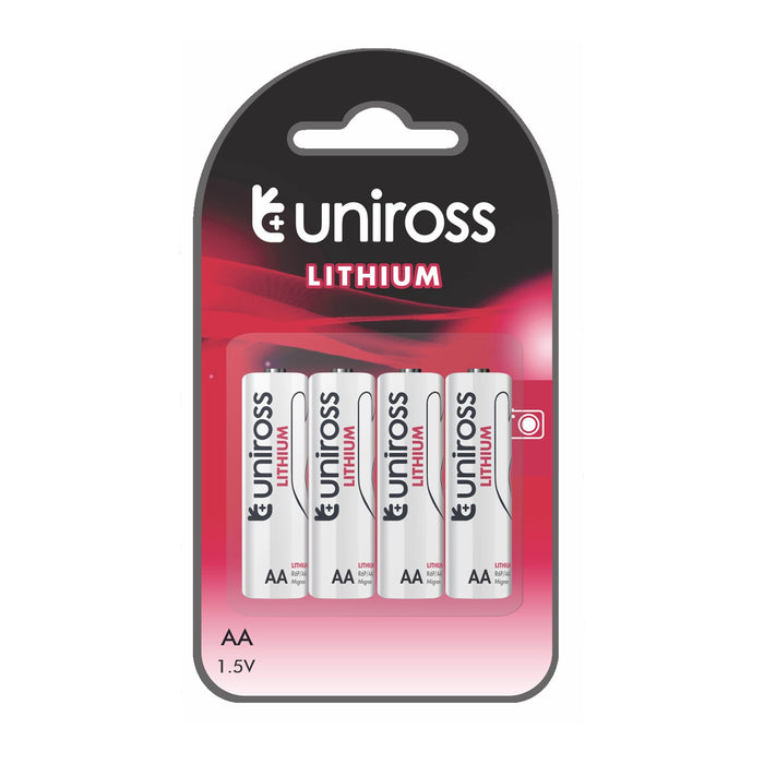 UNIROSS 1.5V AA LITHIUM (C4)  (ERL91)