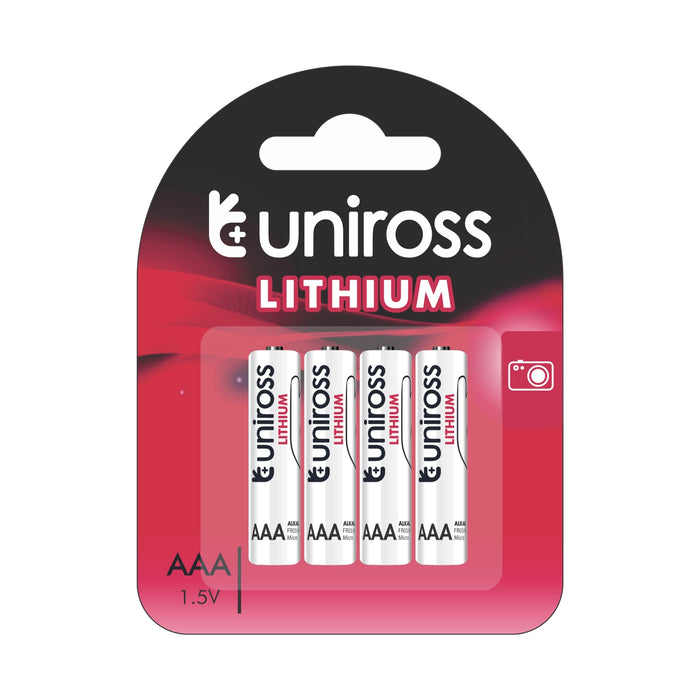 Uniross 1.5V AAA LITHIUM (C4)