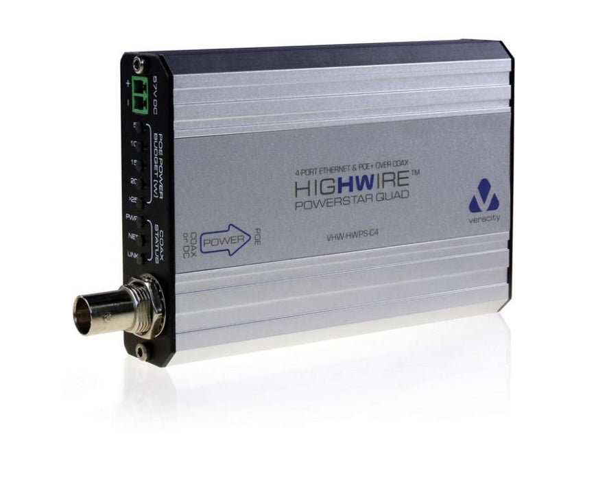Veracity HIGHWIRE Powerstar Quad Camera unit, 4x channel