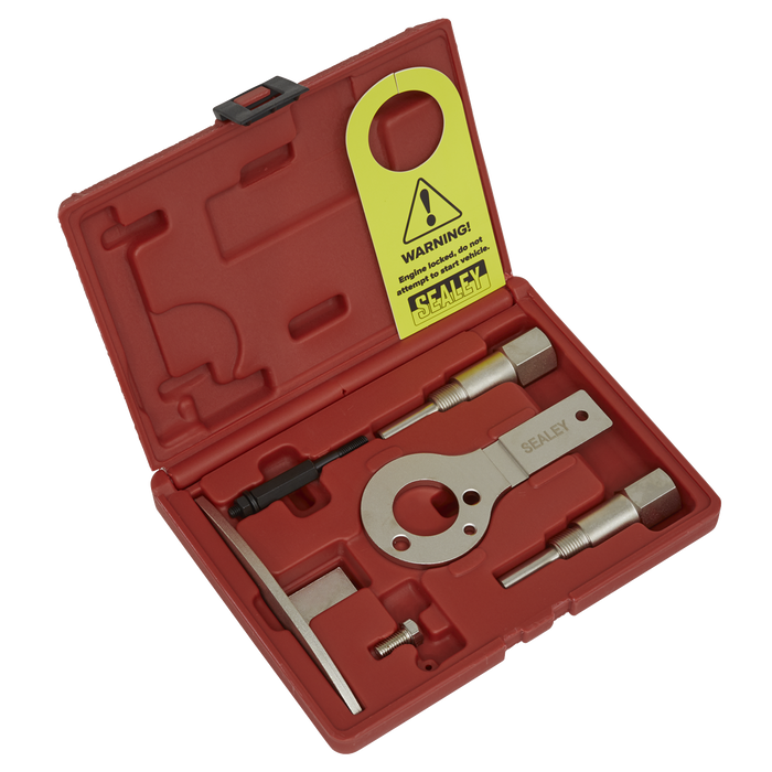 Diesel Engine Timing Tool Kit - for Alfa Romeo, Fiat, Lancia - 1.6D, 1.9D, 2.0D, 2.4D - Belt Drive