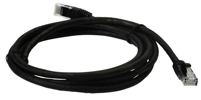 Lanview Cat6 U/UTP Network Cable 5m, Black, LSZH