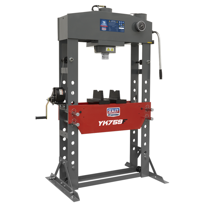 Hydraulic Press 75 Tonne Floor Type