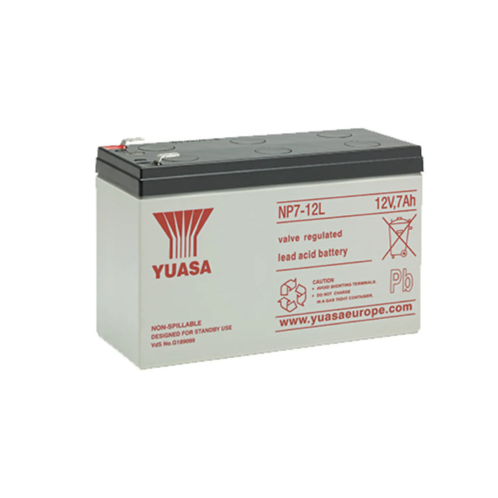 NP7-12L YUASA BATTERY 12V 7AH (LRG TERM)