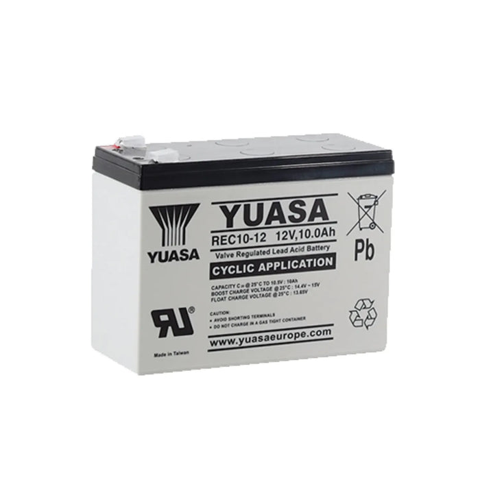 REC10-12 YUASA BATTERY 12V 10AH CYCLIC