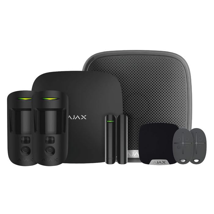 Ajax Systems Kit 1 Hub 2 Cam Plus Keyfobs Motion Cam WiFi PD 23306