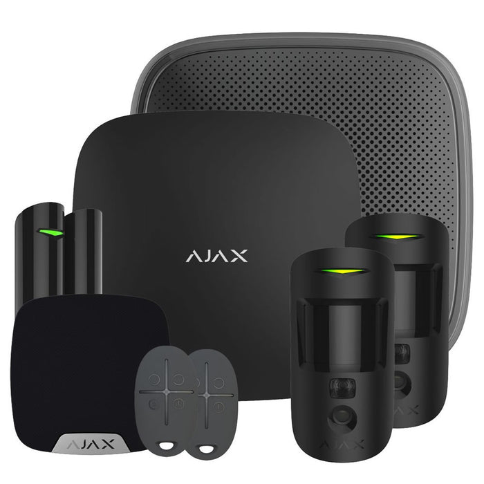 Ajax Systems Kit 1 Hub 2 Motion Cam Non-WiFi 23301