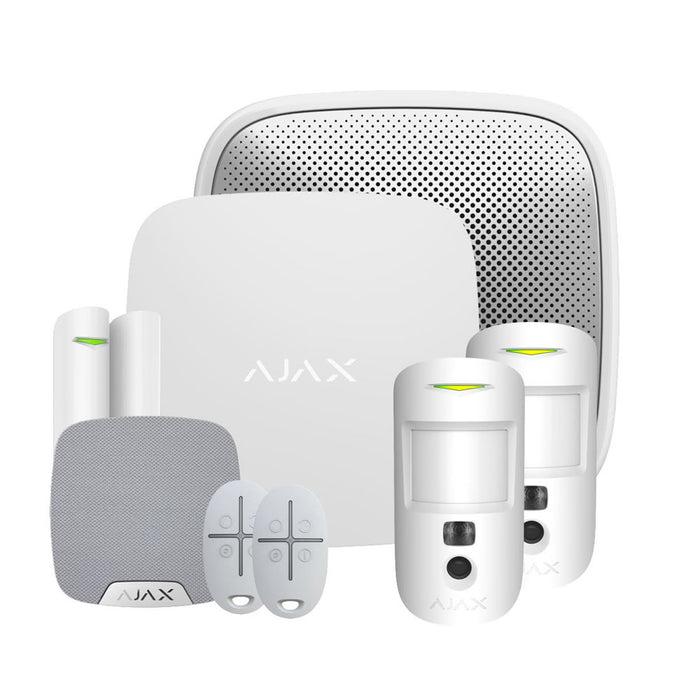 Ajax Systems Kit 1 Hub2  Motion Cam No WiFi PD 23303