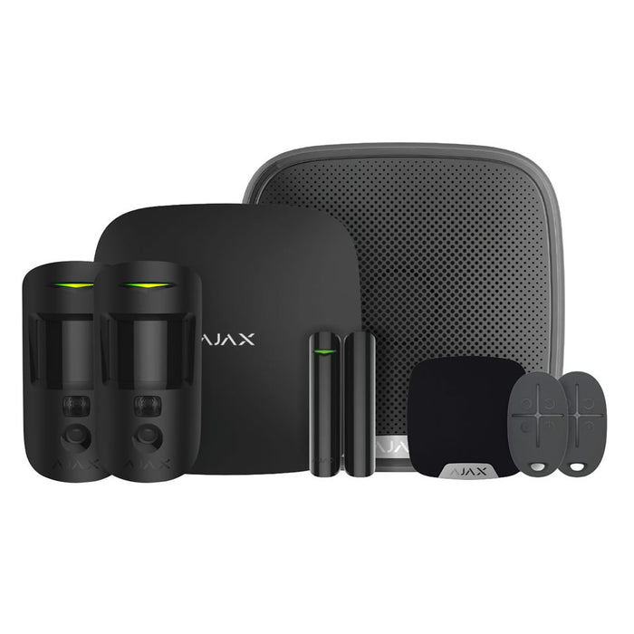 Ajax Systems Kit 3 Cam Plus Keypad Hub 2  Plus Motion Cam Keypad WiFi PD 23331