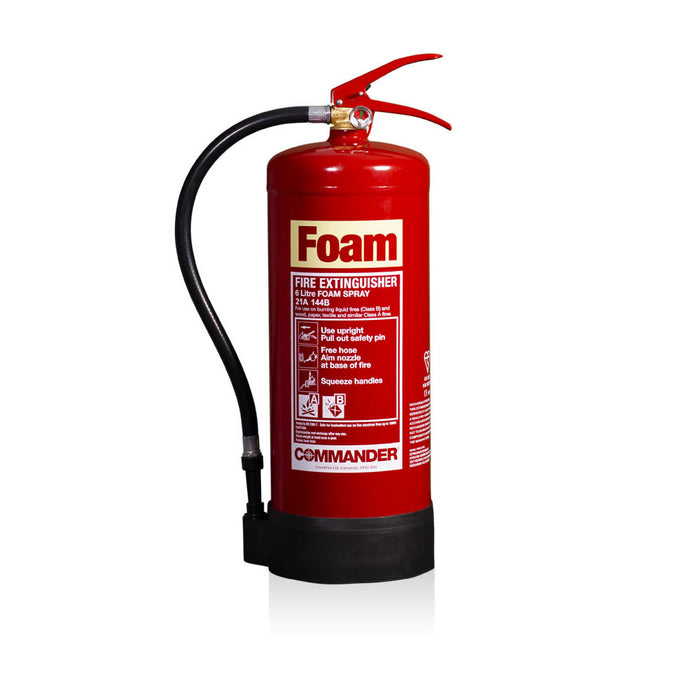 Commander 6ltr AFFF Foam Fire Extinguisher