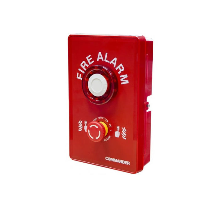 Commander Alert Battery Powered Wireless Interlnk Site Alarm - SD Fire Alarms