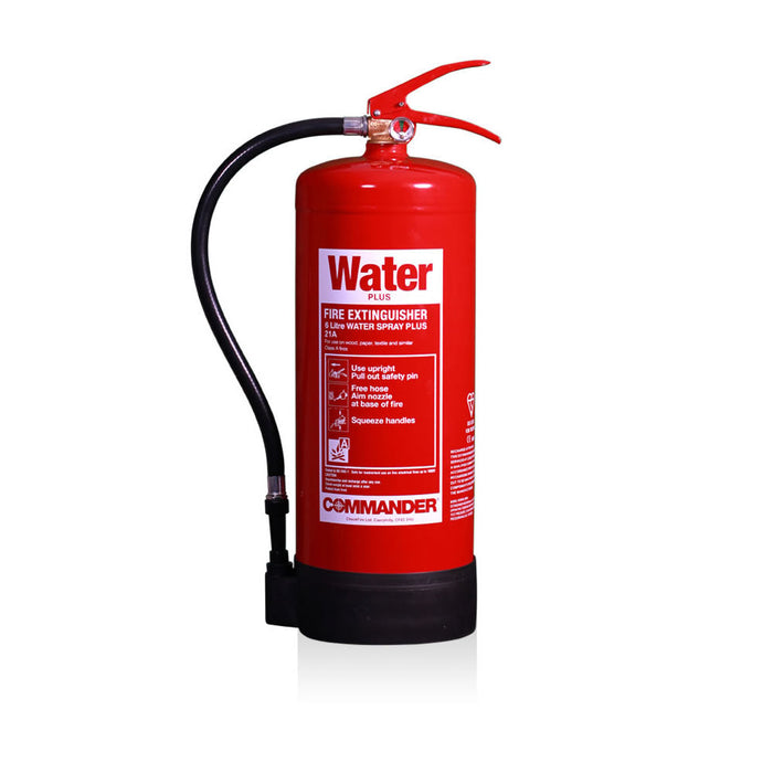Commander 9 Ltr Water Plus Fire Extinguisher