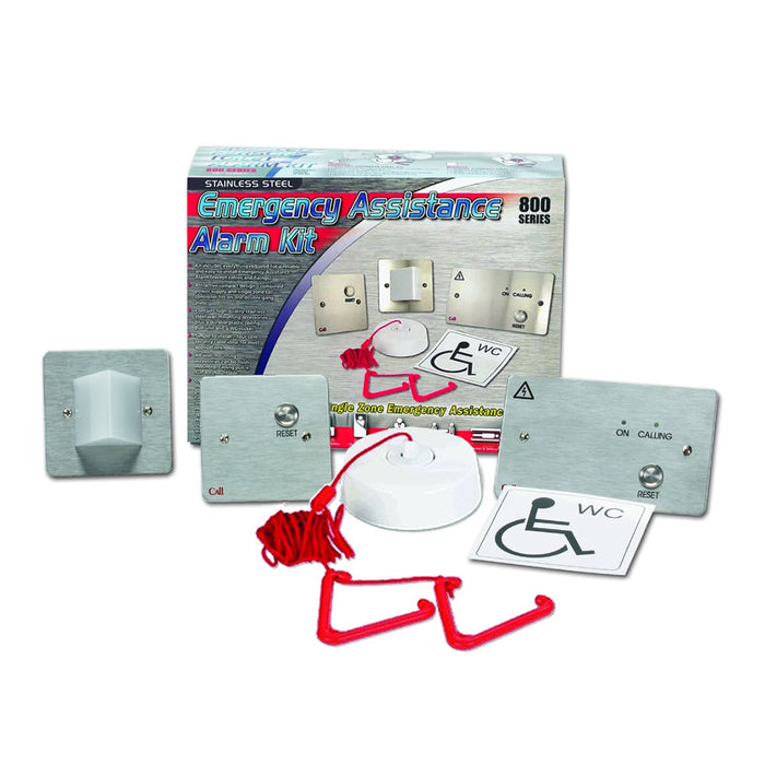 C-TEC NC951SS Disabled Person Toilet Alarm Kit Stainless Steel Finish