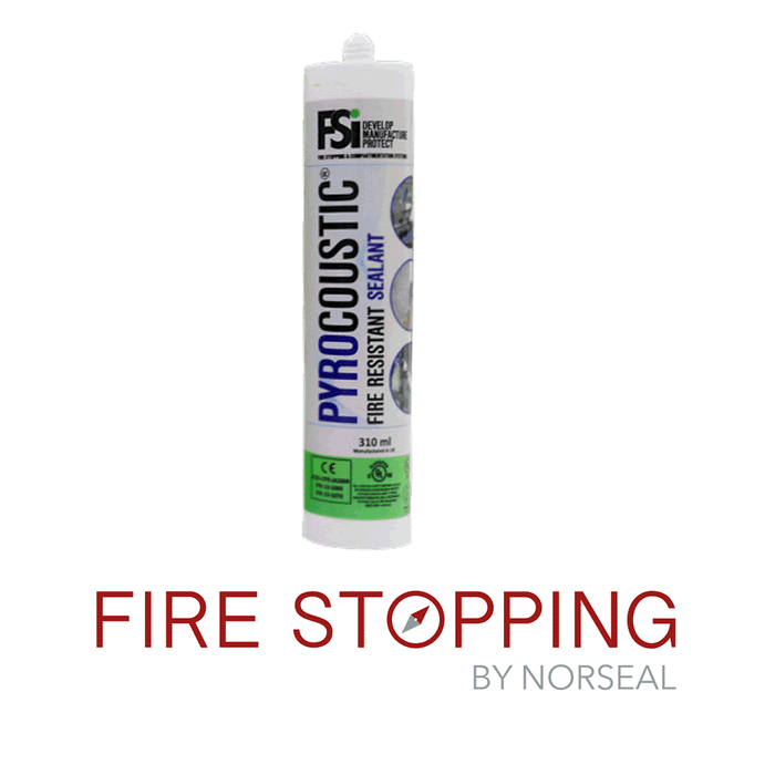 FSI Pyrocoustic Fire resistant Sealant 310ml BROWN